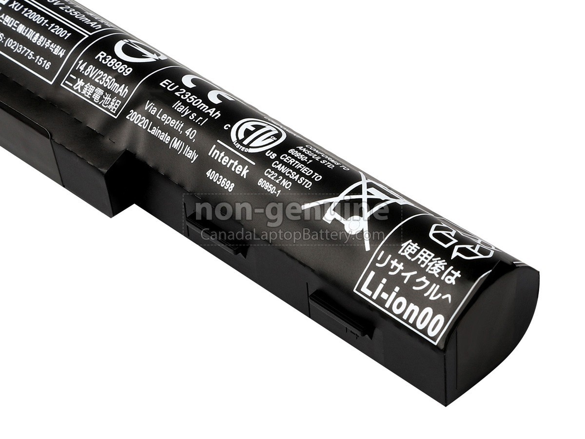replacement Acer TravelMate P257-M-535Y battery