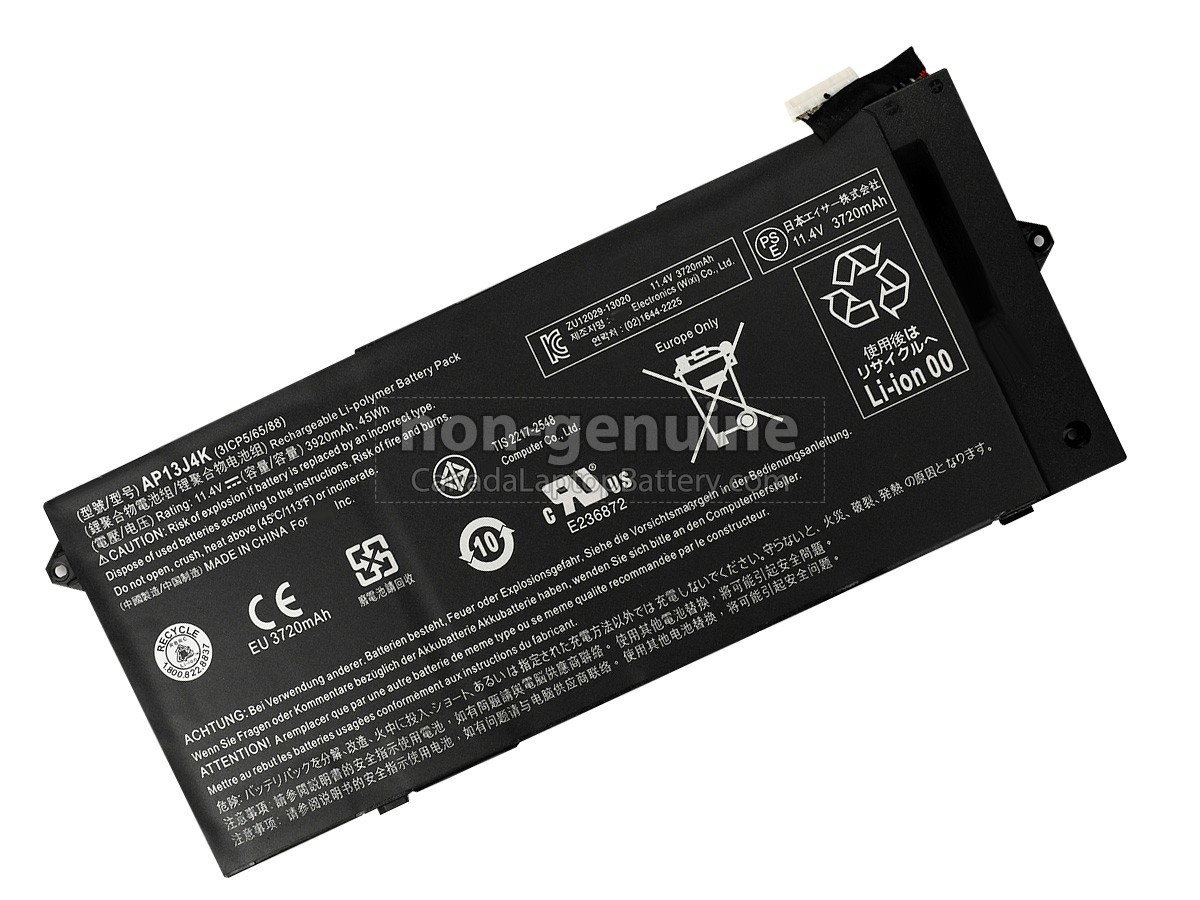 Acer Chromebook C720-2802 long life replacement battery | Canada Laptop  Battery