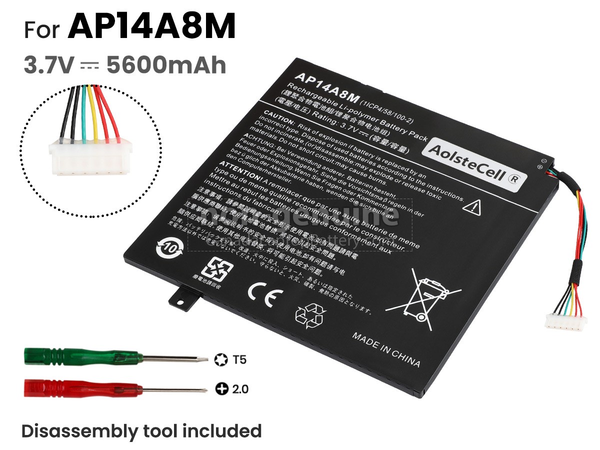 replacement Acer AP14A4M(1ICP4/58/100-2) battery