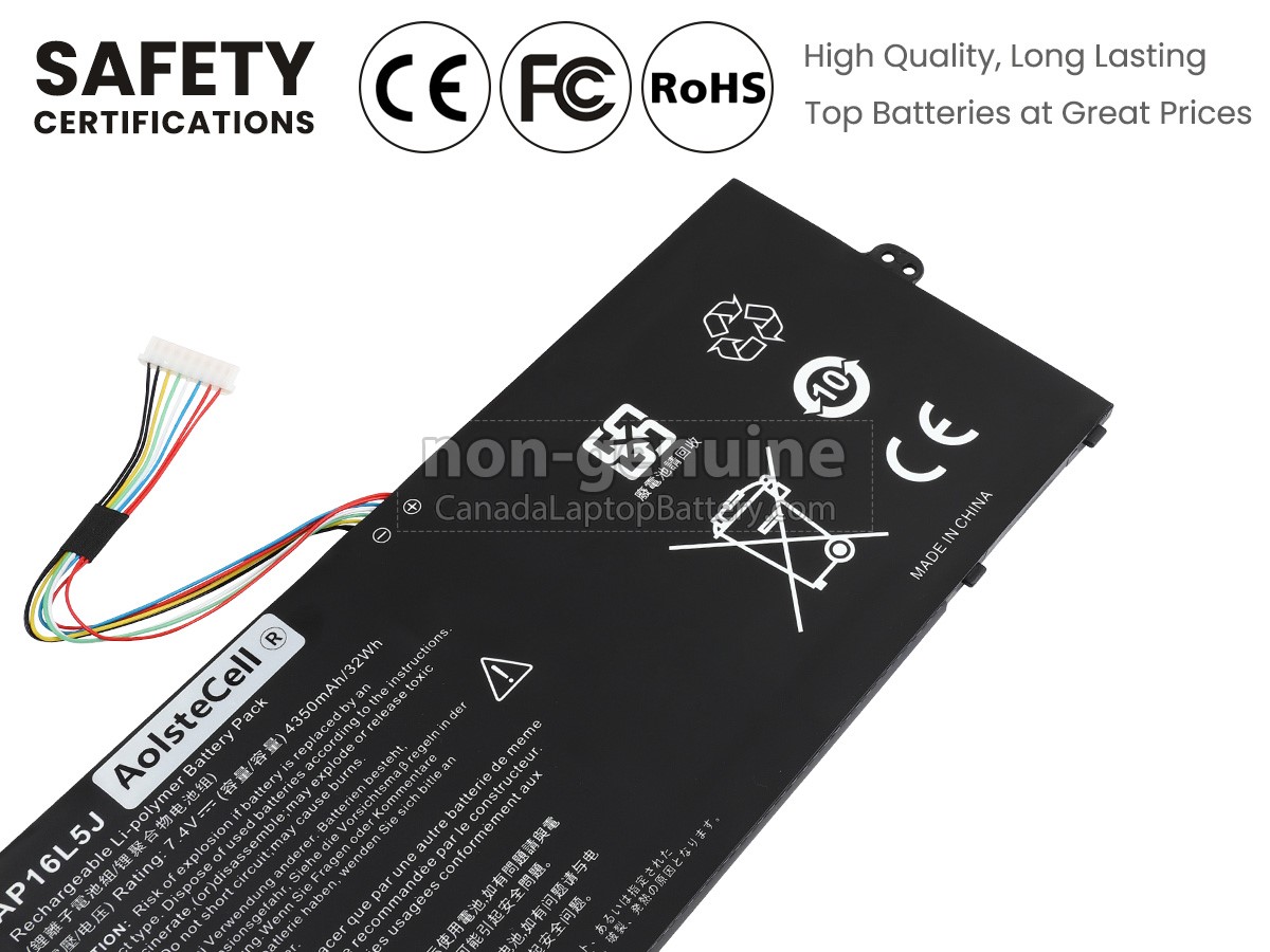 replacement Acer SWIFT 5 SF514-52T-56RP battery