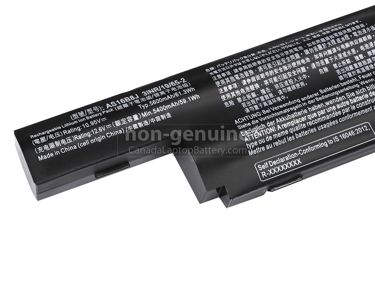 replacement Acer Aspire E5-553-T5HQ battery