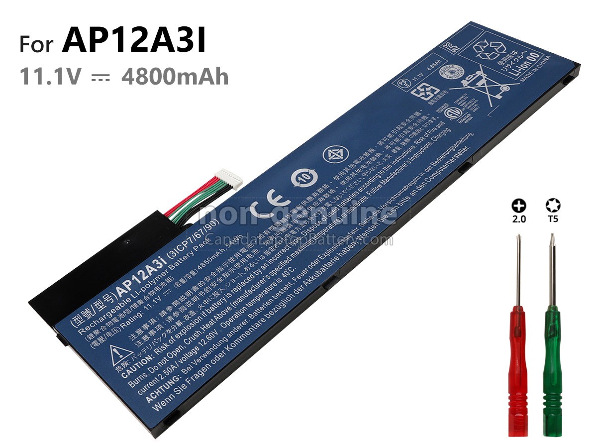 replacement Acer Aspire M5-481TG battery