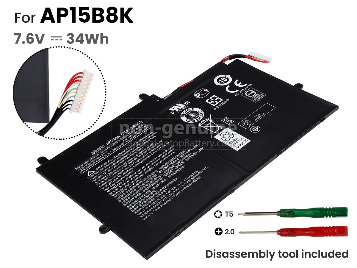 replacement Acer KT.0020G.005 battery