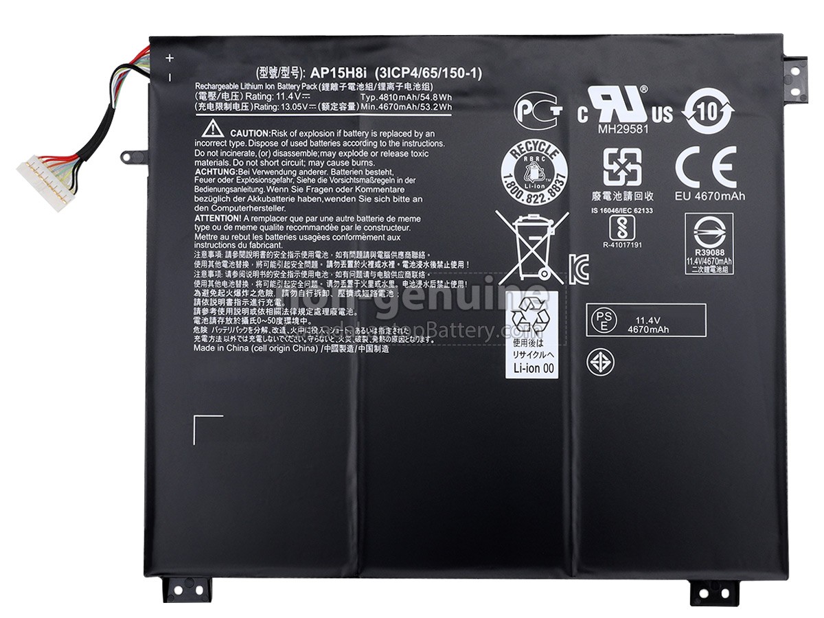 replacement Acer Aspire One CLOUDBOOK AO1-431-C7E battery
