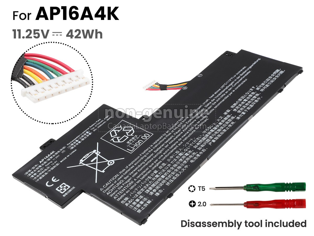 Acer Aspire One CLOUDBOOK AO1-132-C9M9 long life replacement