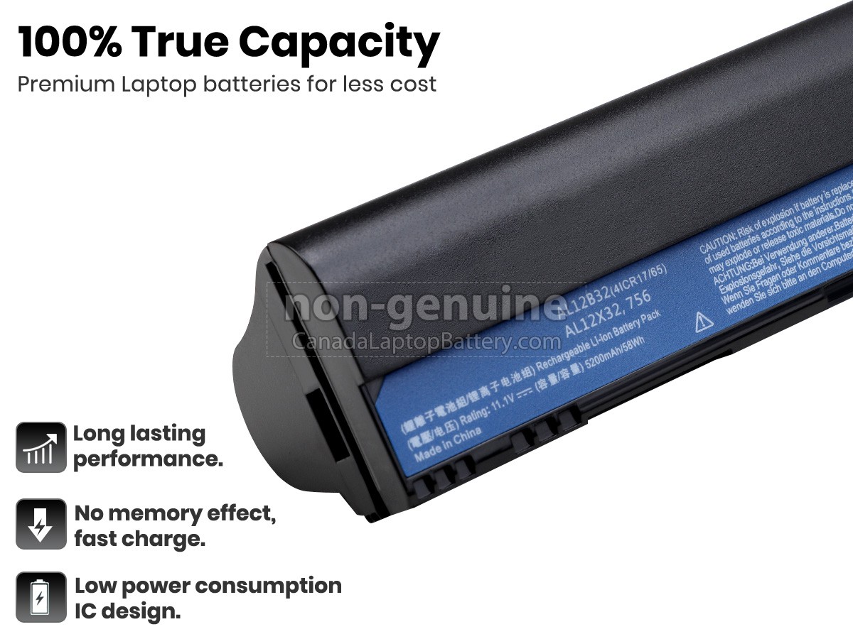 replacement Acer Aspire V5-171-6422 battery