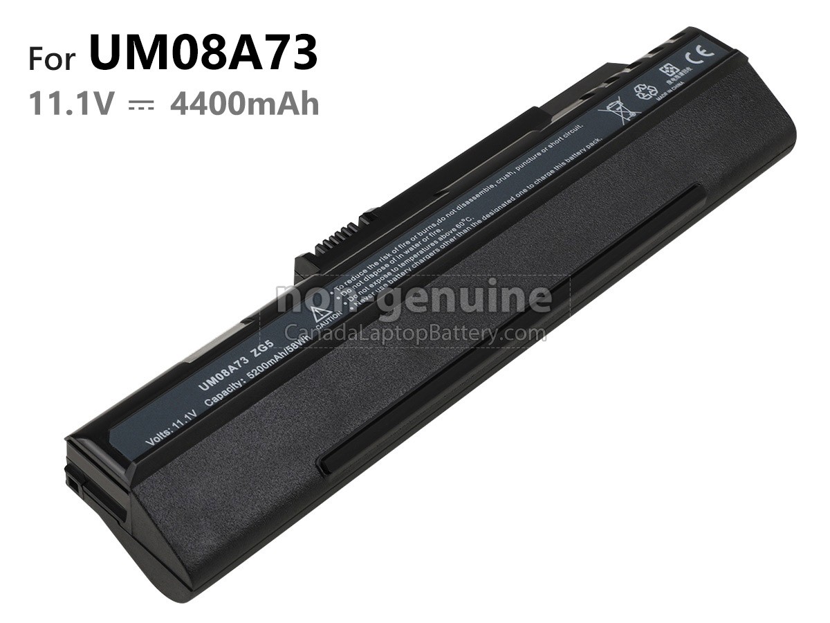 replacement Acer BT.00607.044 battery