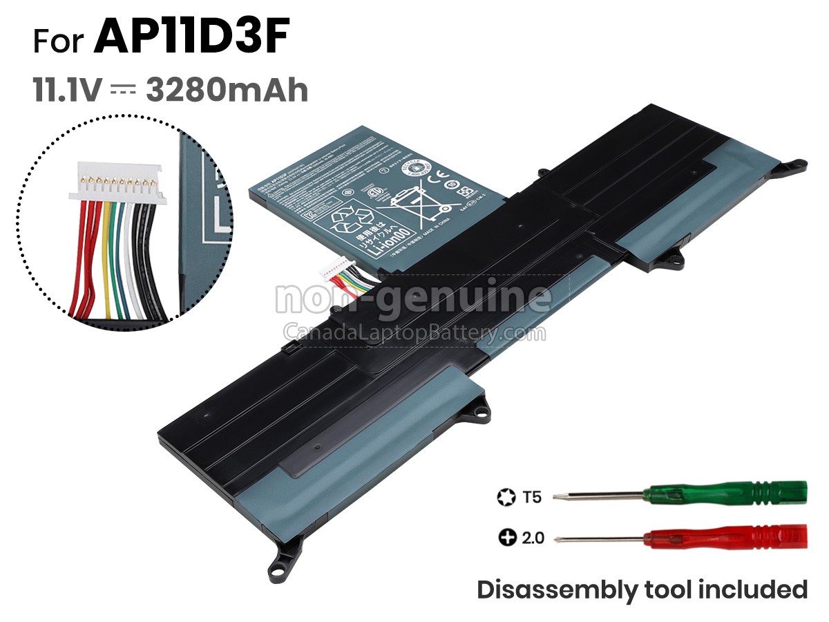 replacement Acer Aspire S3-391-9445 battery