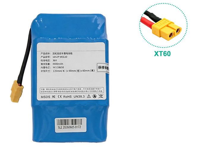 AolsteCell 10S2P MSE20 36V 4400mah  XT60 battery