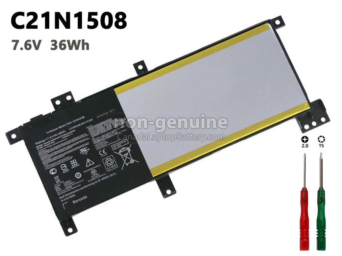 replacement Asus VivoBook X456UR battery