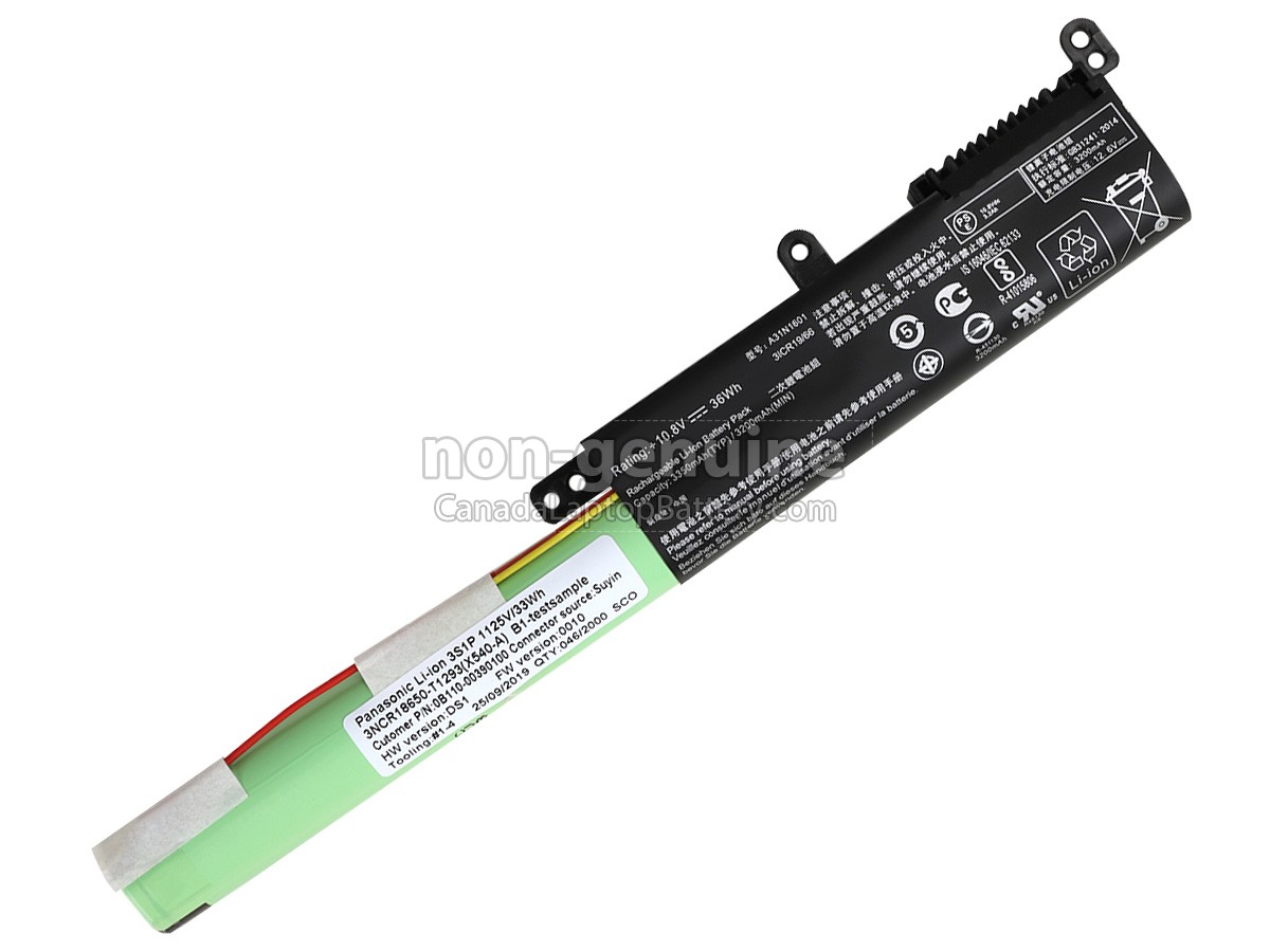 replacement Asus R541UA battery