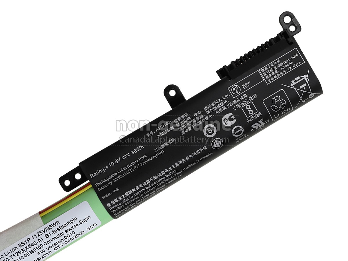 replacement Asus X541NA battery