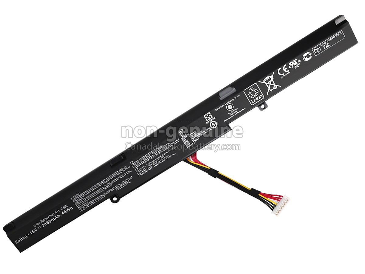 replacement Asus F751MA battery
