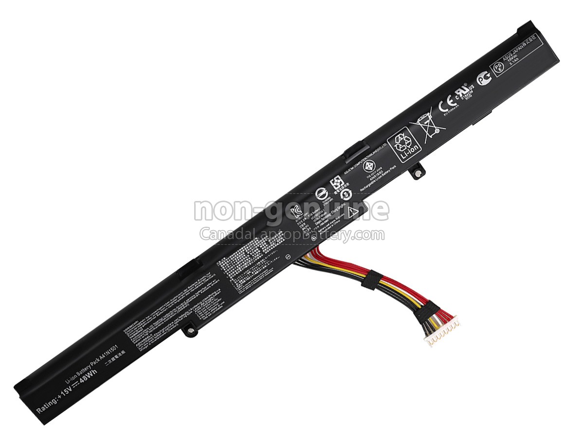 replacement Asus N752V battery