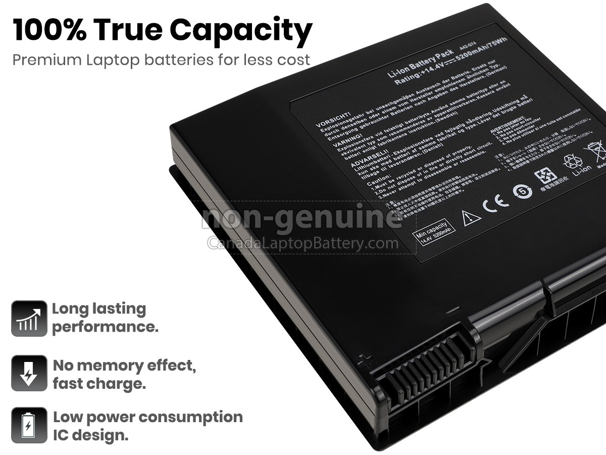 replacement Asus G74SX battery