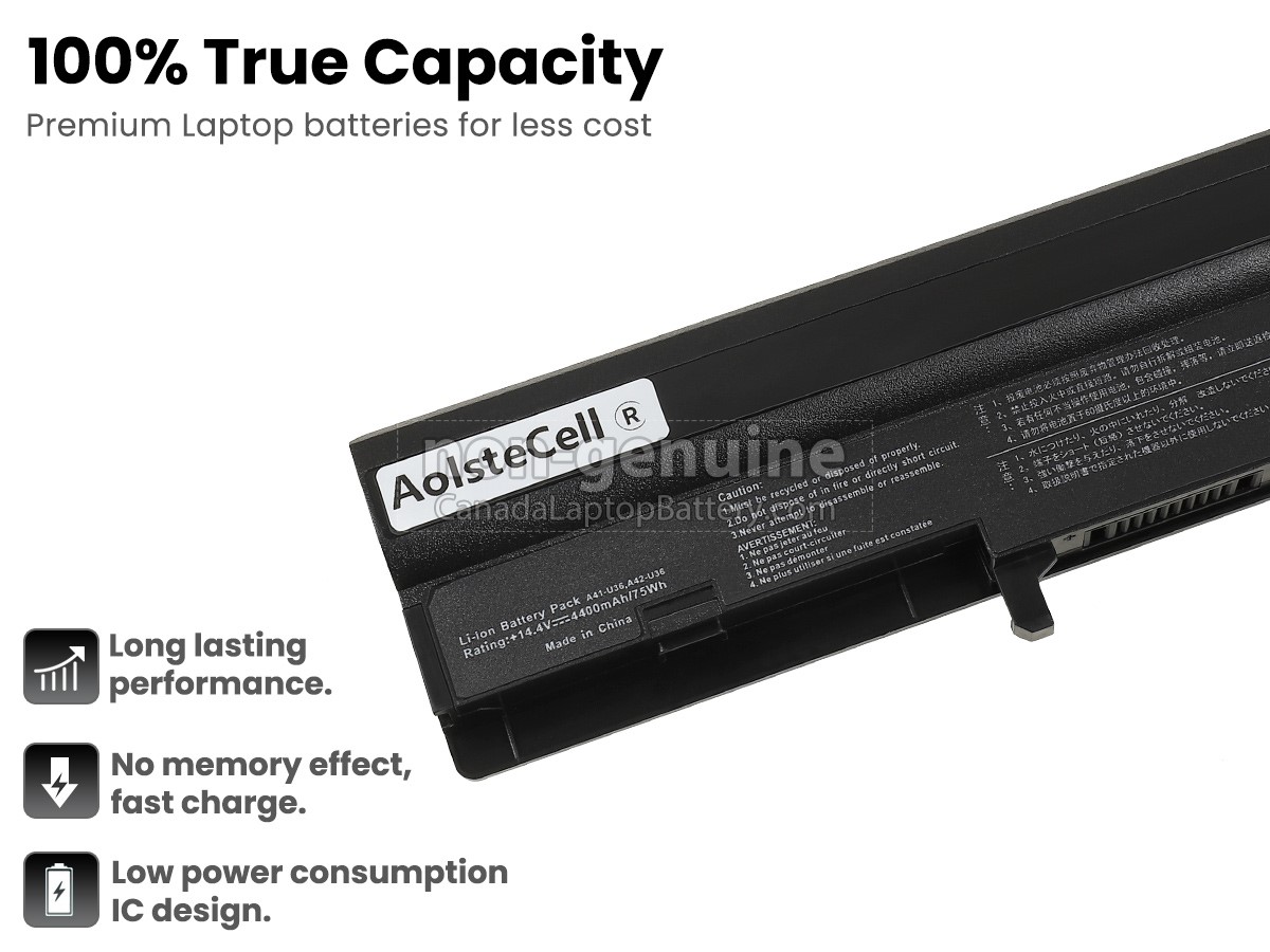 replacement Asus U36 battery