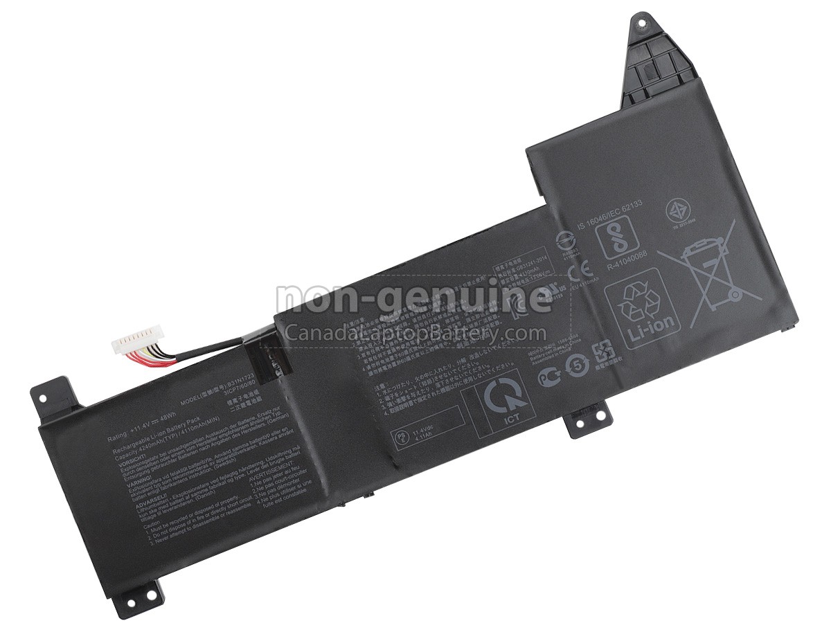 replacement Asus VivoBook X570UD battery