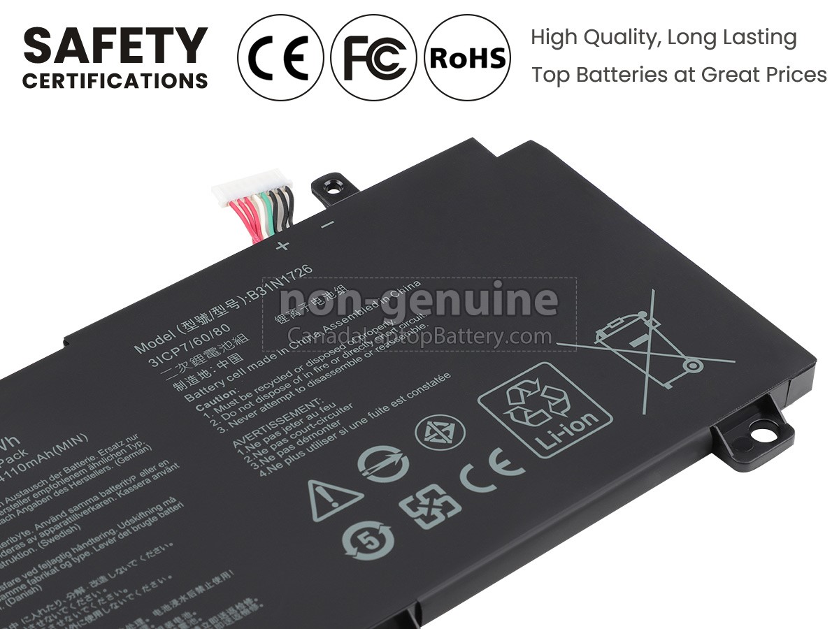 replacement Asus TUF505DY battery