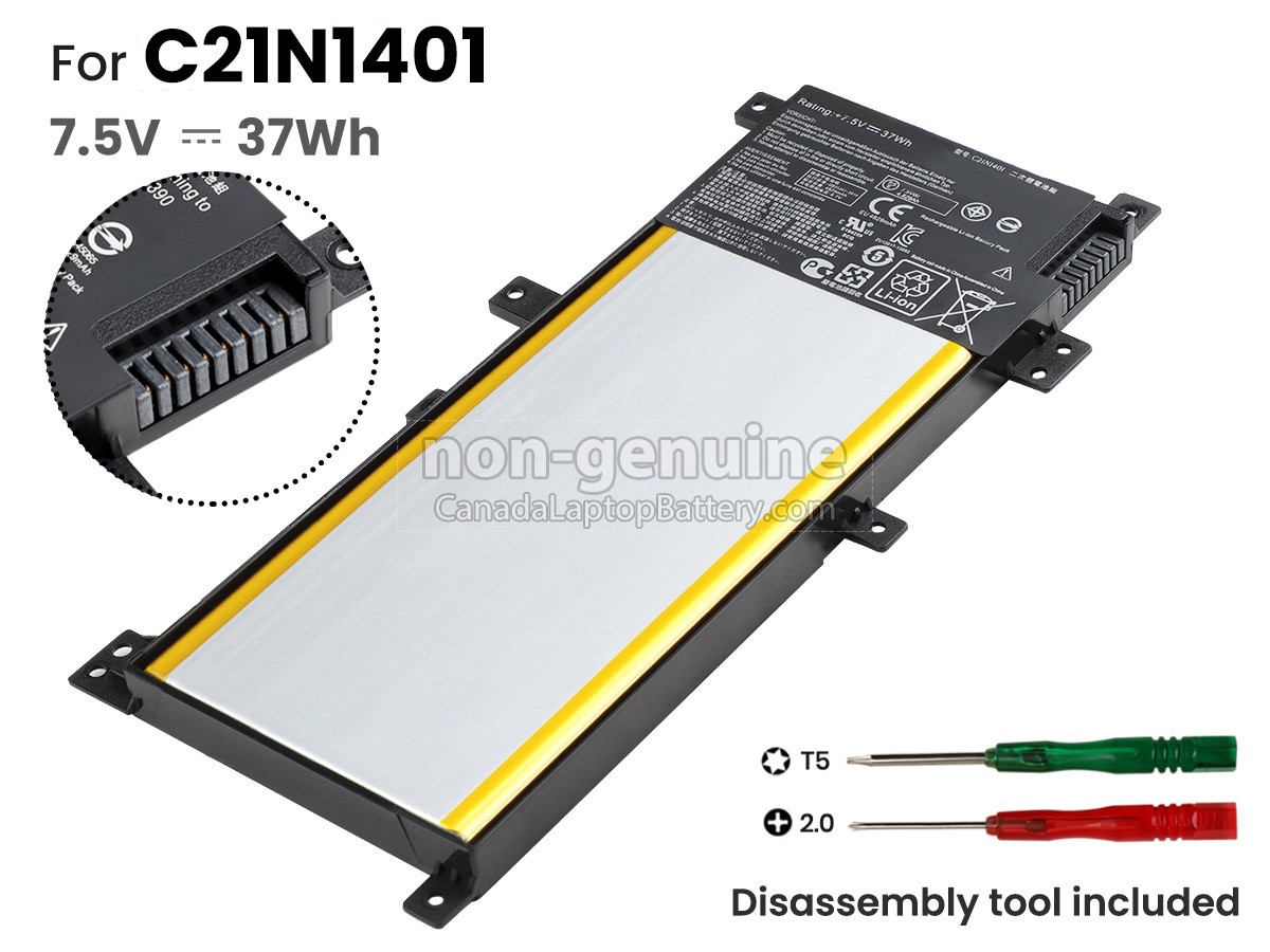 replacement Asus W429LD battery