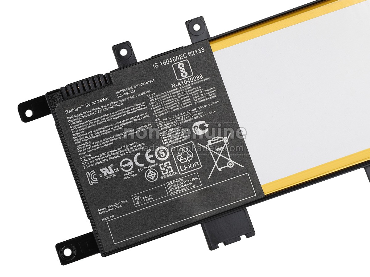 replacement Asus V587U battery