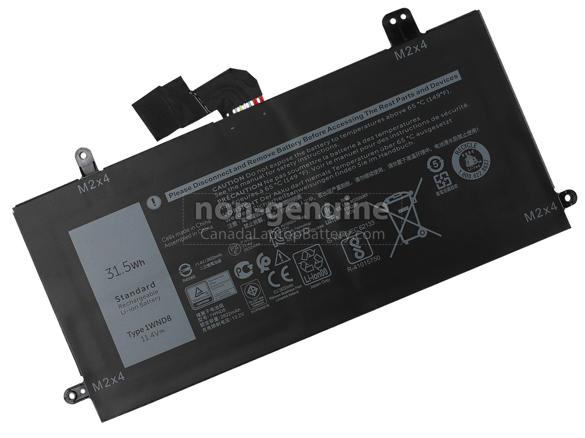 Dell Latitude 5290 2-IN-1 long life replacement battery | Canada Laptop
