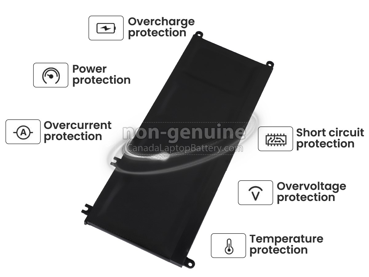replacement Dell YRDD6 battery