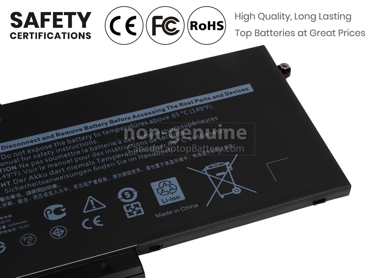 Dell Latitude 5490 long life replacement battery | Canada Laptop Battery