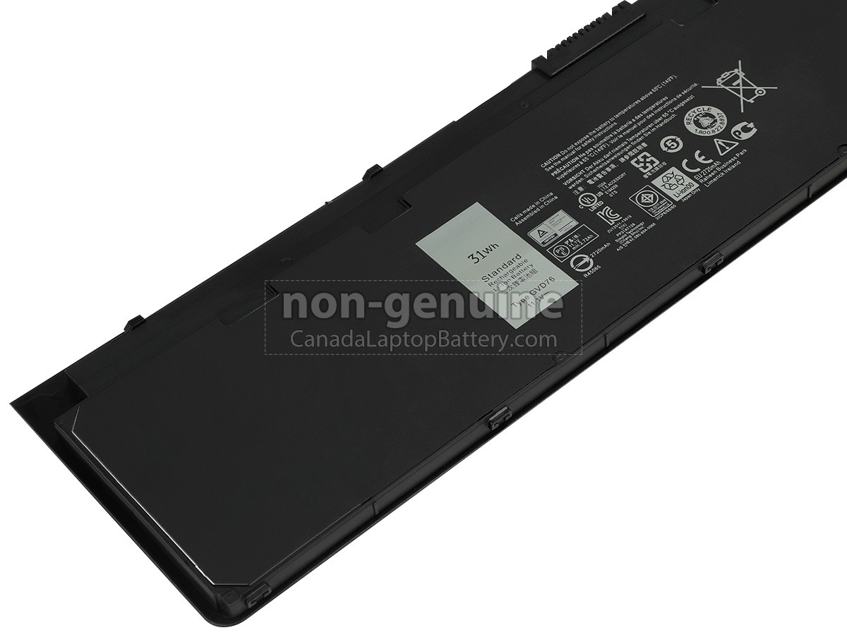 Dell Latitude E7250 long life replacement battery | Canada Laptop Battery