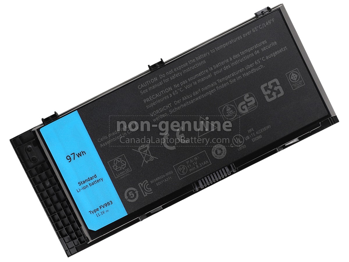 Dell Precision M6700 Long Life Replacement Battery Canada Laptop Battery
