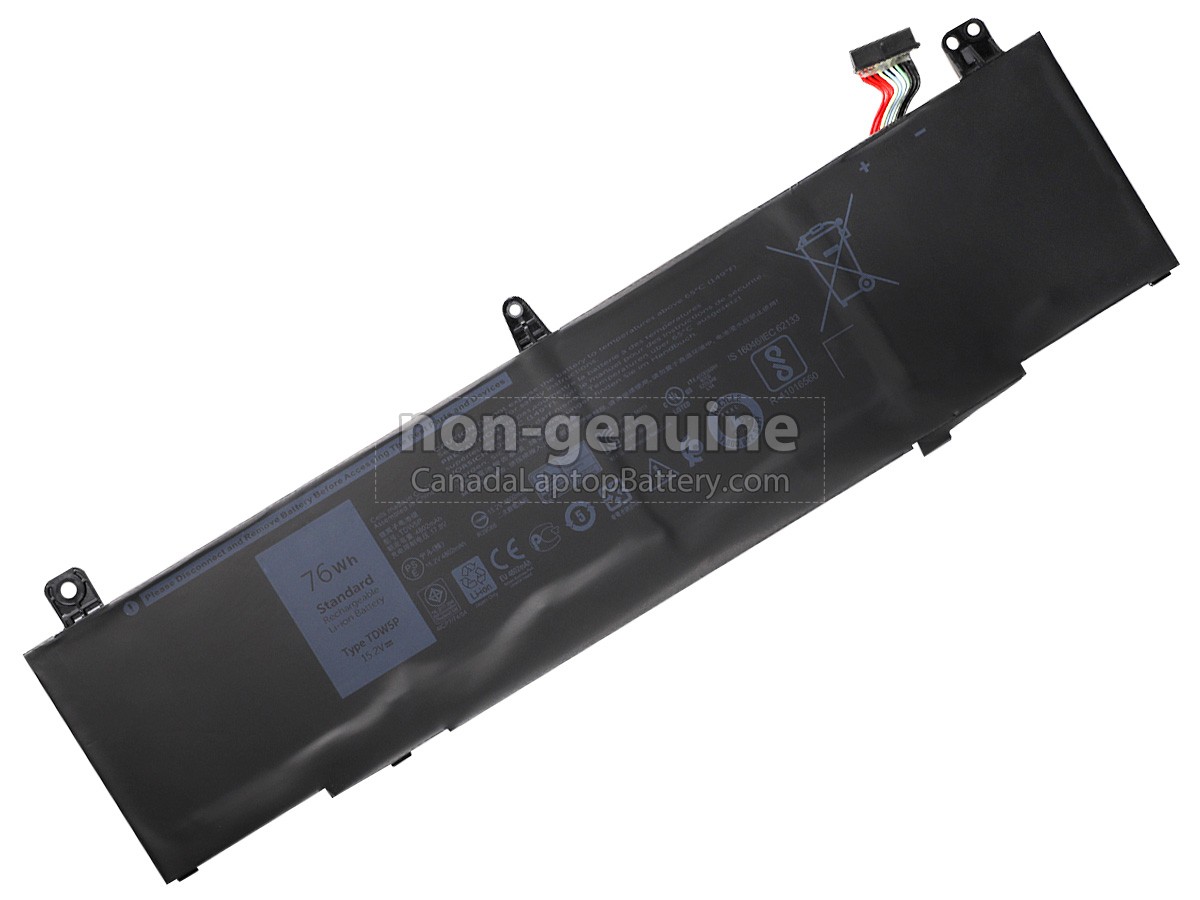 replacement Dell Alienware 13 R3 battery