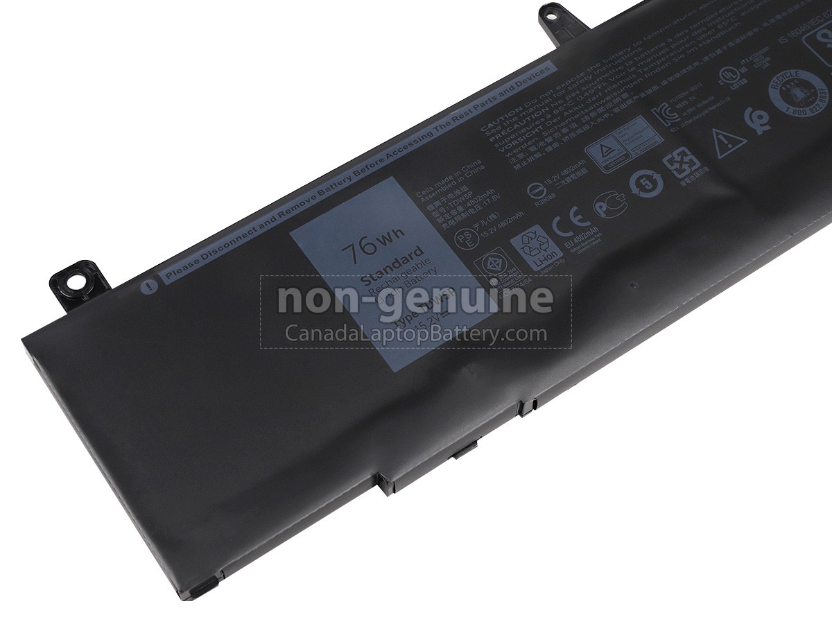 replacement Dell Alienware 13 R3 battery