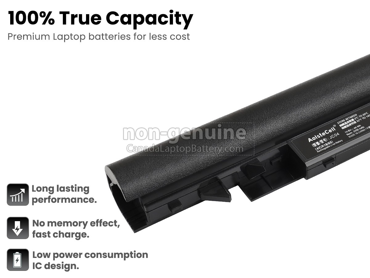 JC04 919700-850 Laptop Battery – For HP 15-BS, 15-BW, 17-BS Series, 14.8V 41.6Wh 4-Cell
