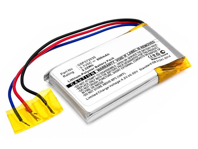 JBL GSP072035 battery