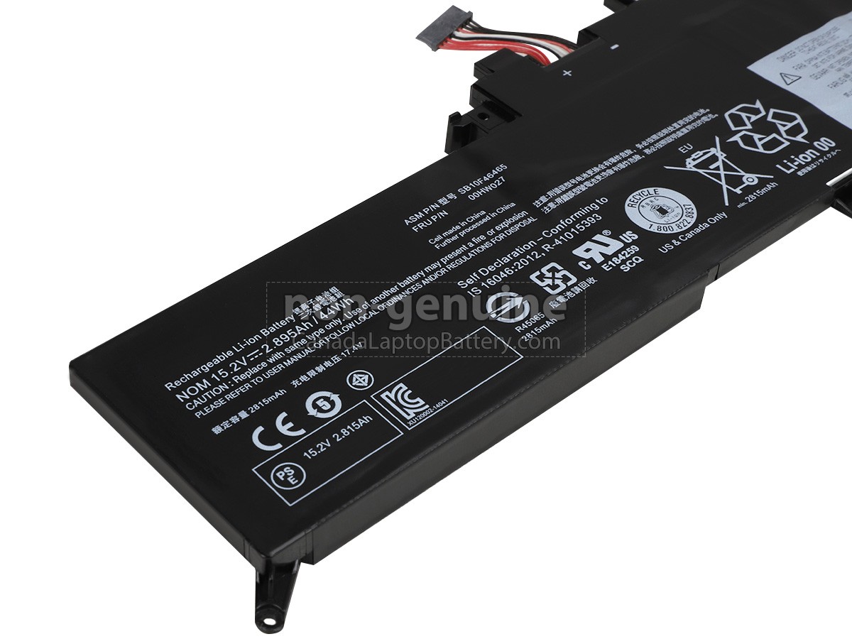 replacement Lenovo ThinkPad YOGA 260(20FD002VGE) battery