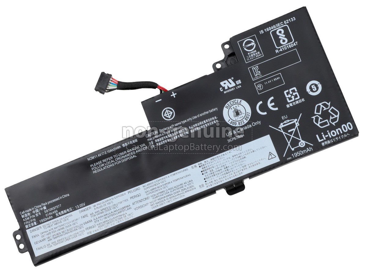 Lenovo ThinkPad T470 20JM0009US long life replacement battery | Canada  Laptop Battery
