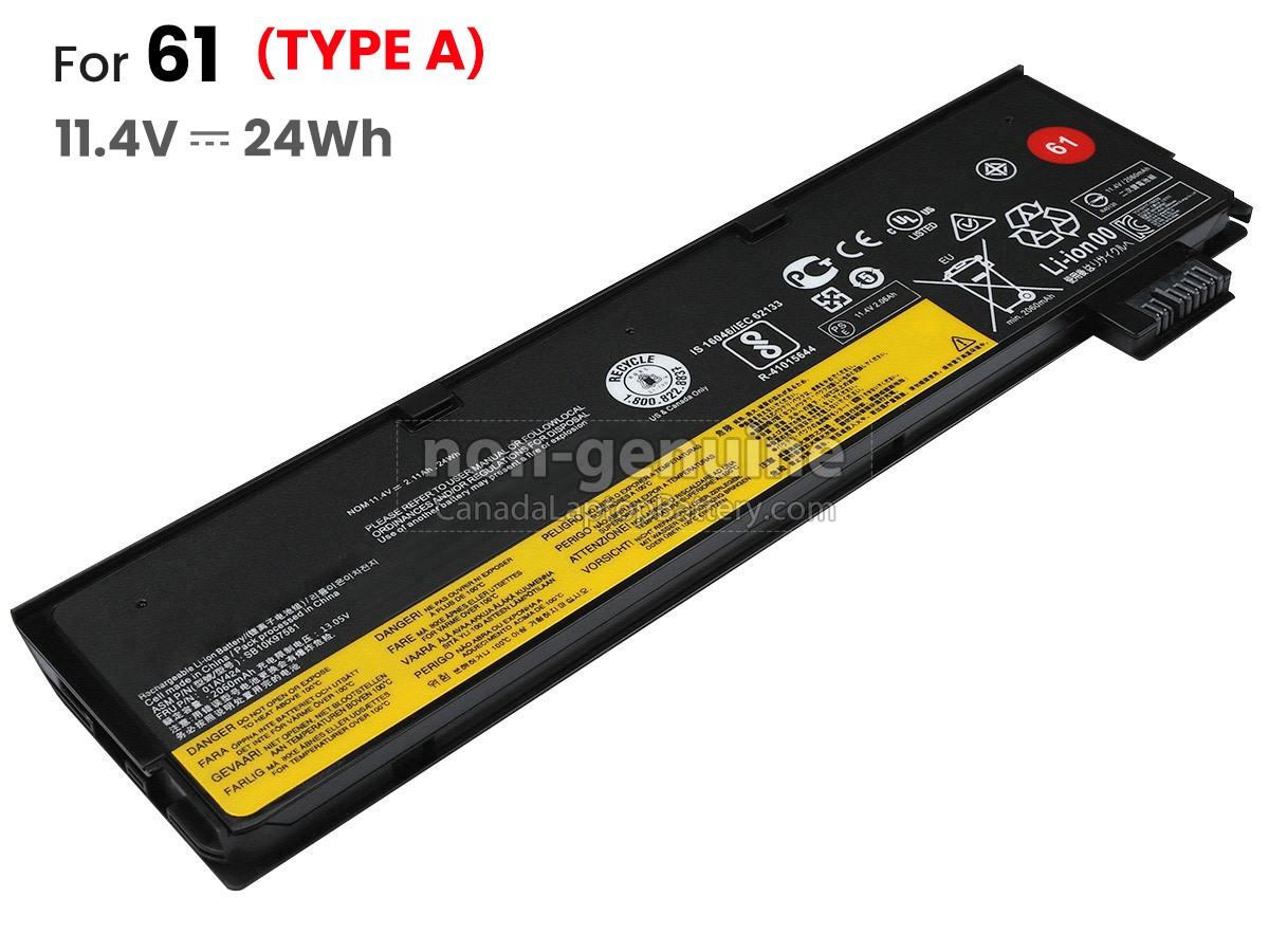 replacement Lenovo ThinkPad T570 20JW0006US battery