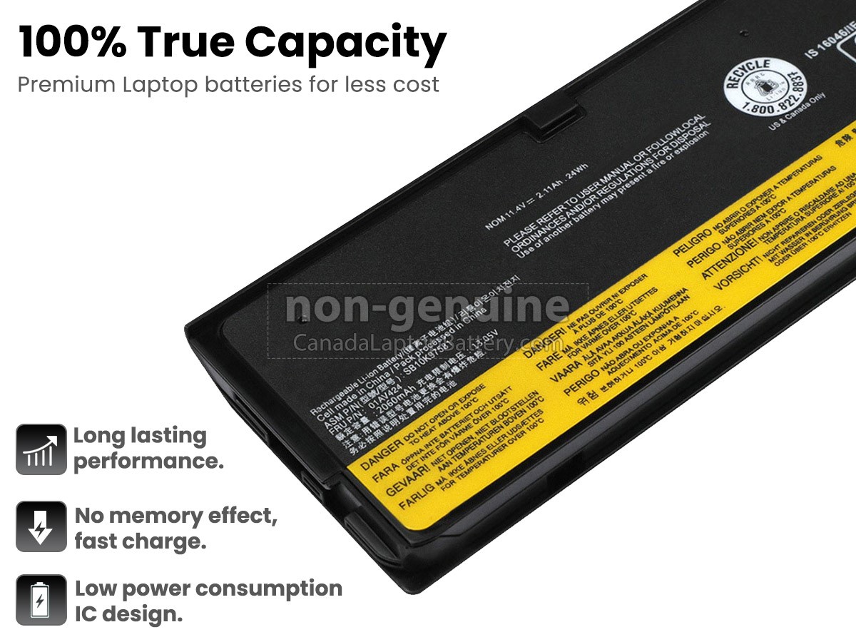 replacement Lenovo ThinkPad T570 20JW0006US battery