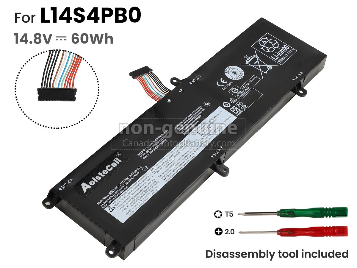 replacement Lenovo RESCUER 80RQ battery