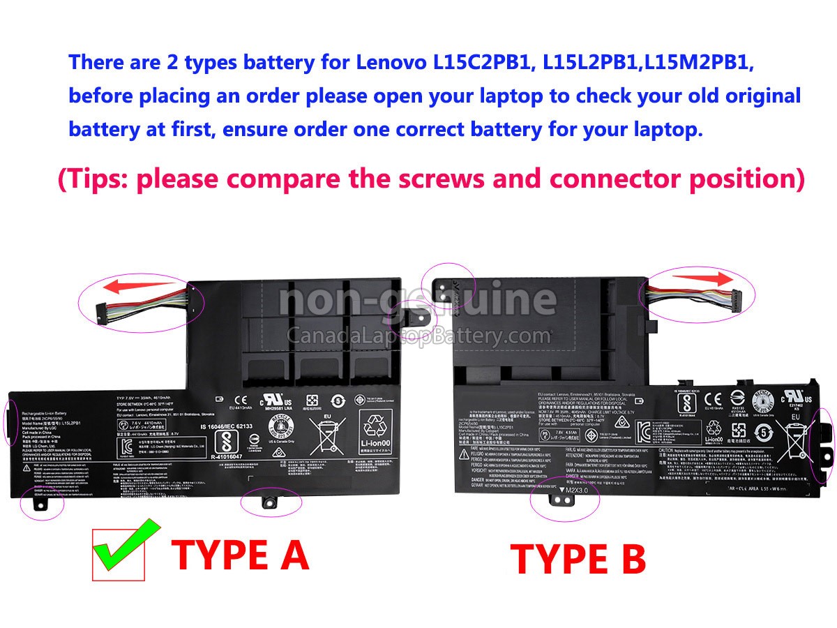 replacement Lenovo YOGA 510-15IKB battery