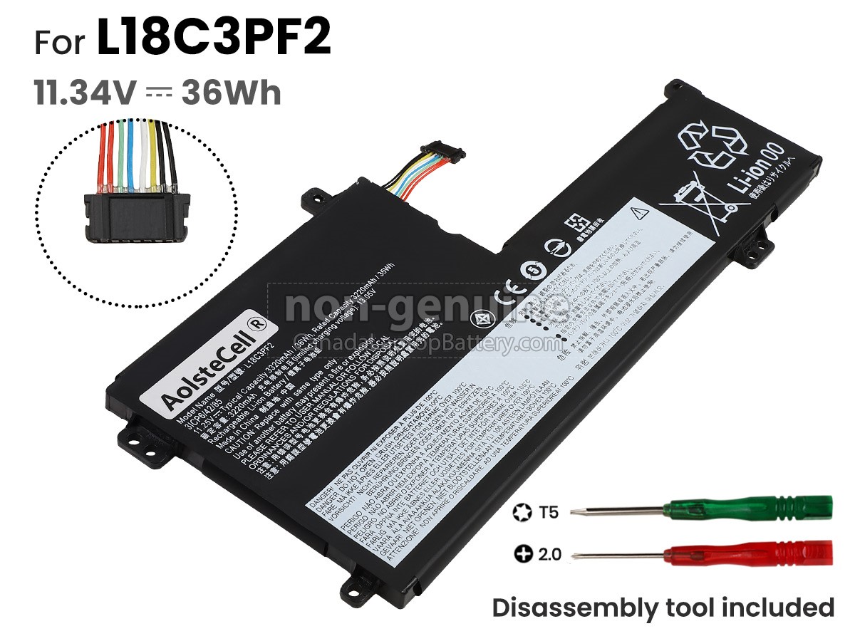Lenovo IdeaPad L340-15IWL-81LG0052GE long life replacement battery