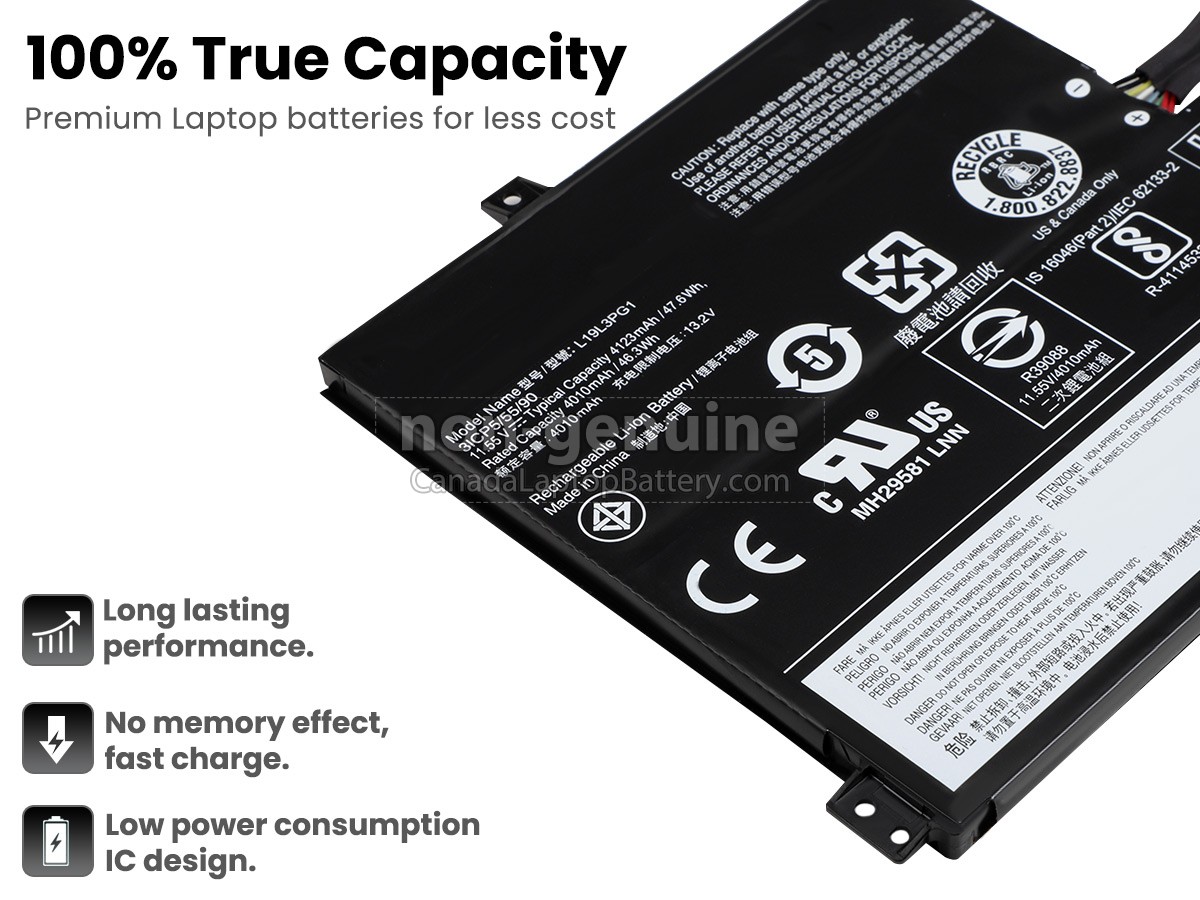 Lenovo 300E Chromebook 2ND GEN AST long life replacement battery
