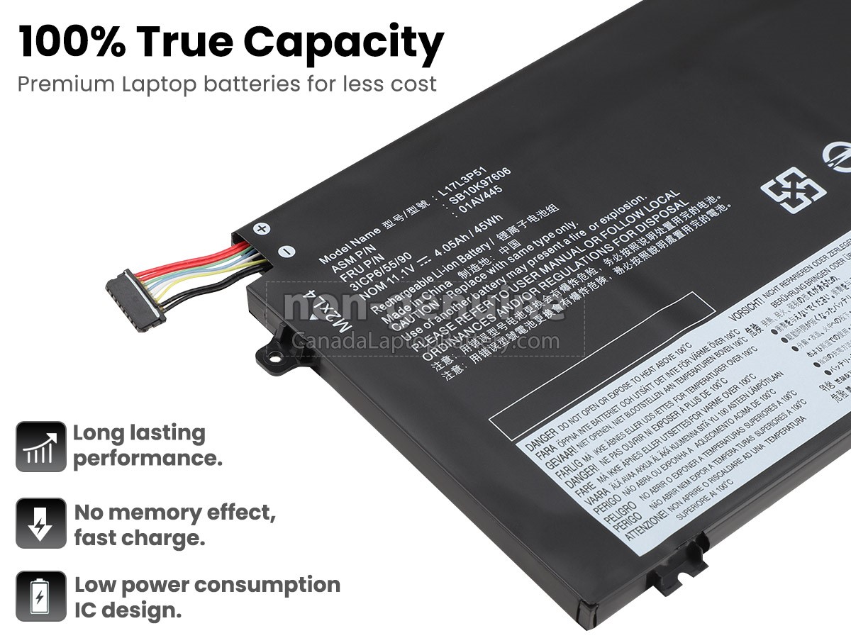 replacement Lenovo ThinkPad E580 battery