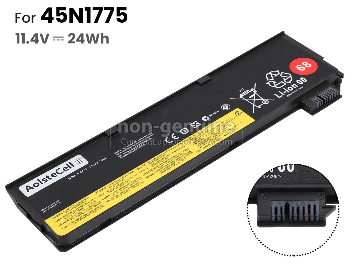 replacement Lenovo 45N1112 battery