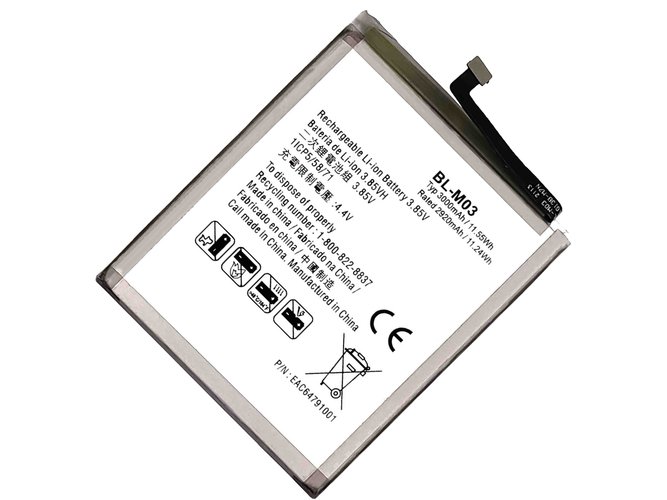 LG K22 Plus battery