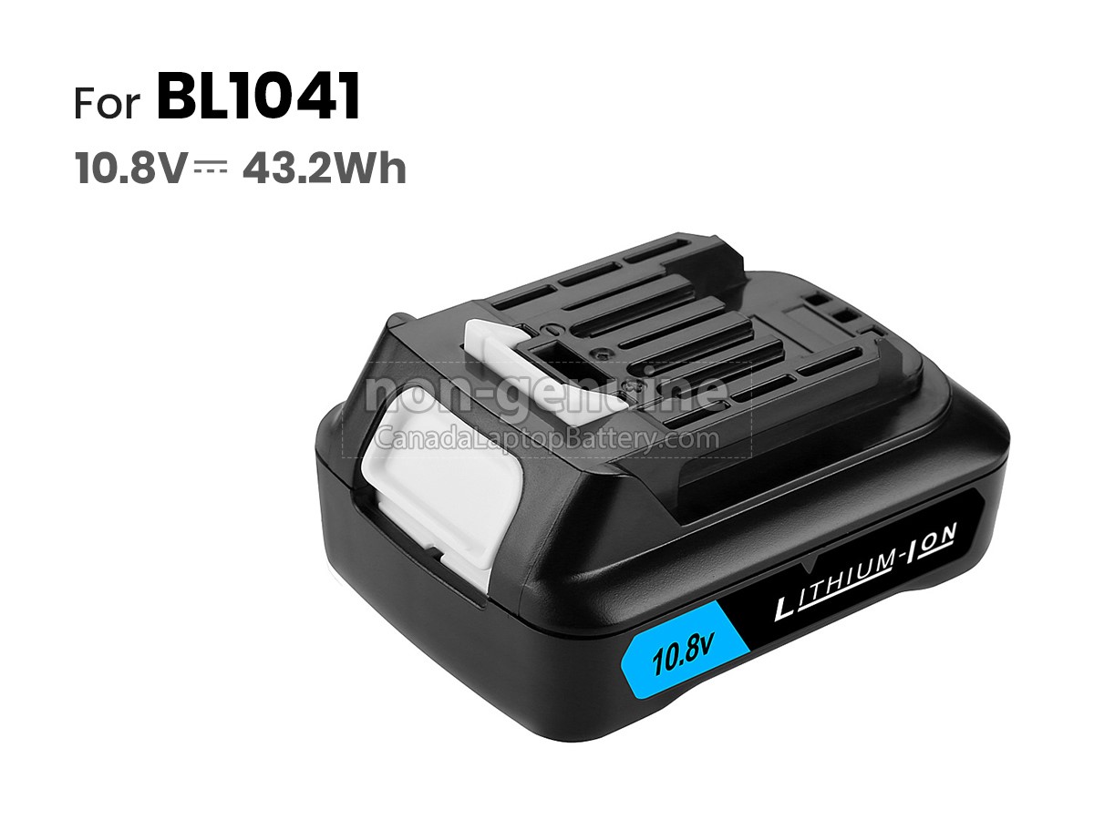 replacement Makita BL1015B battery