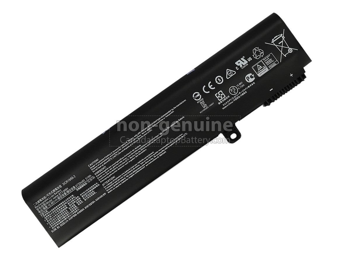 replacement MSI GP63 LEOPARD 8RE-013US battery