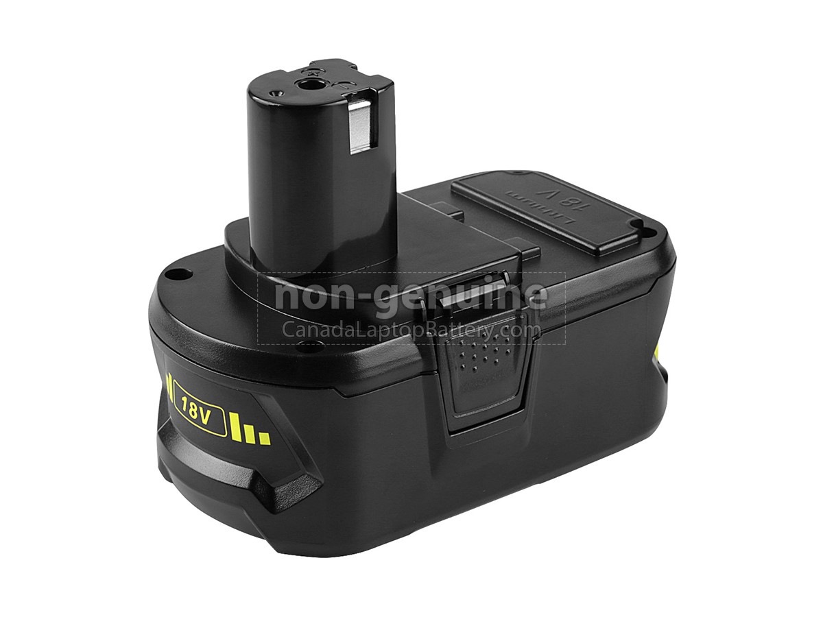 replacement Ryobi RB18L25 battery