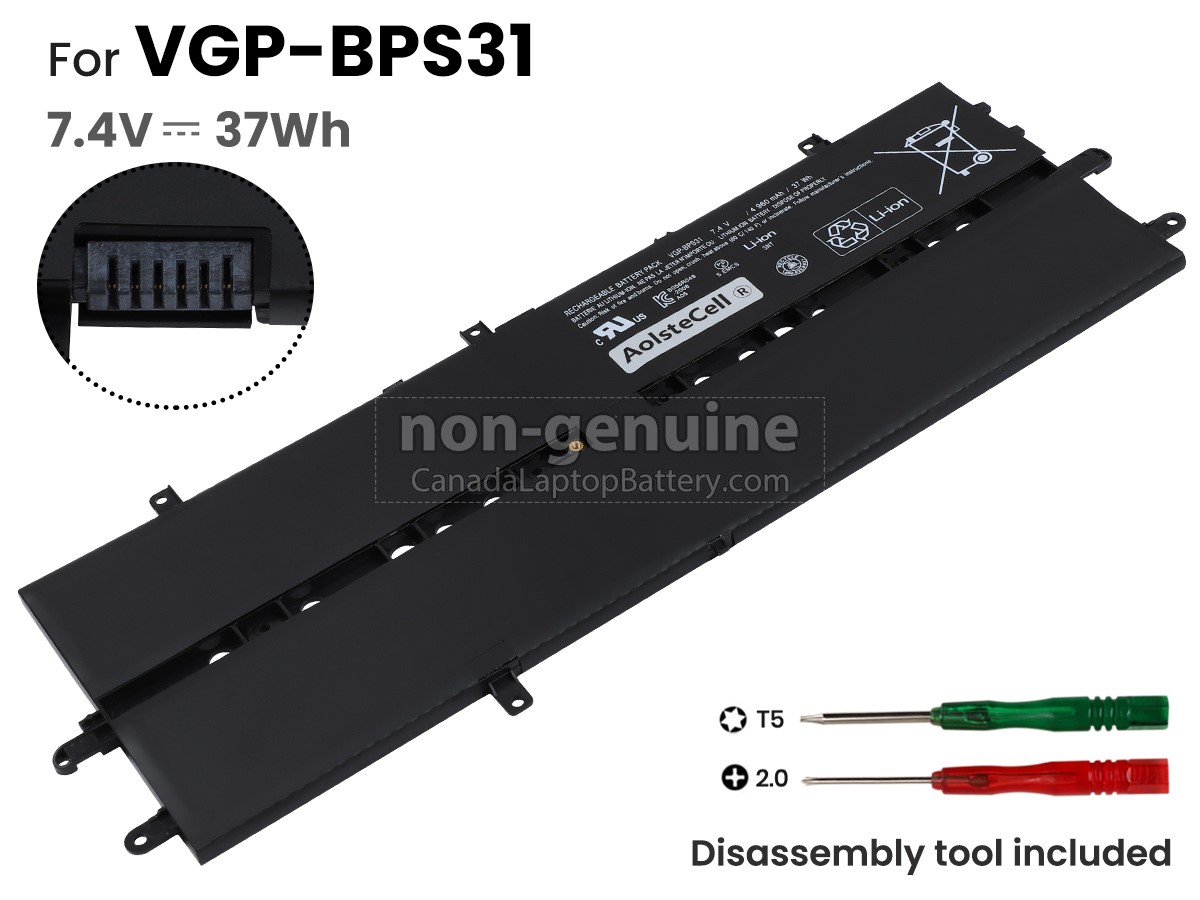 replacement Sony SVD1122S0C battery