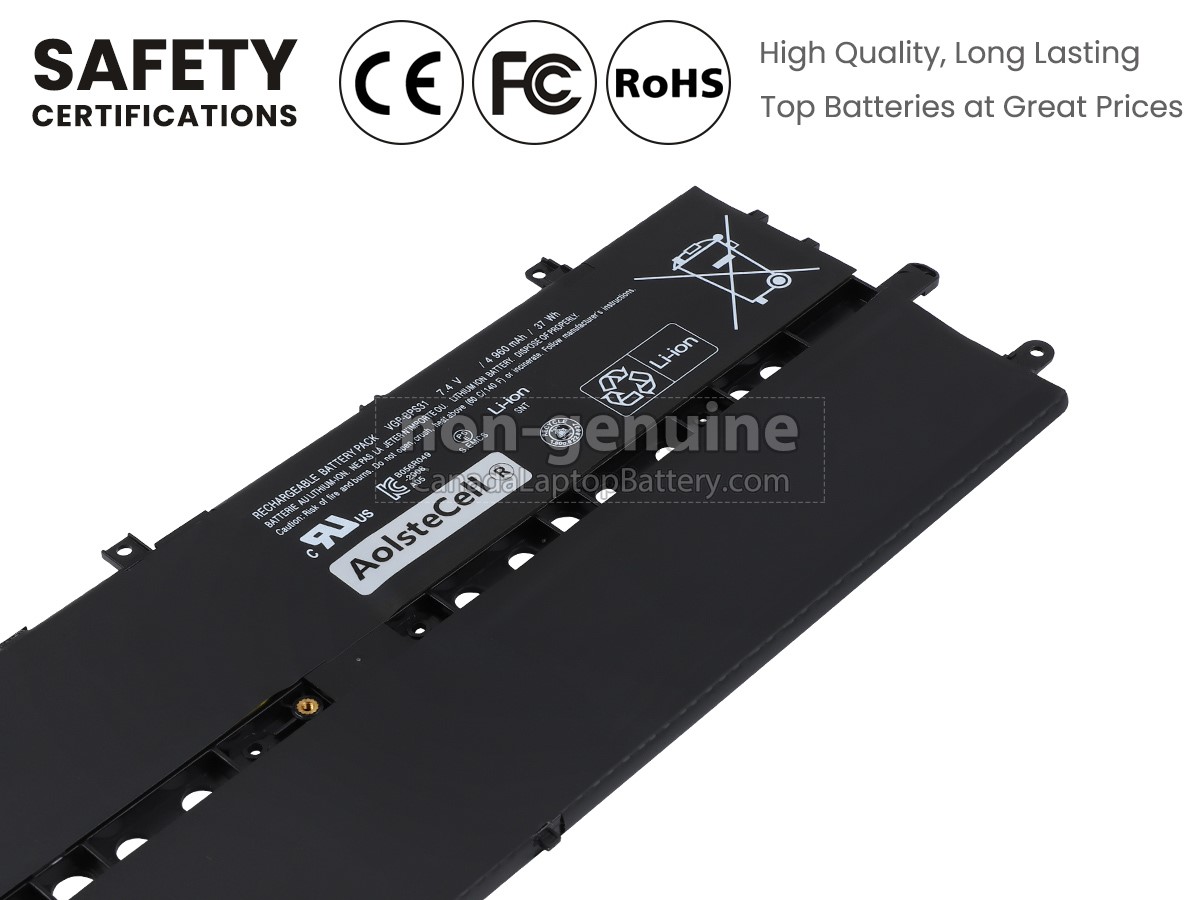 replacement Sony SVD1122S0C battery