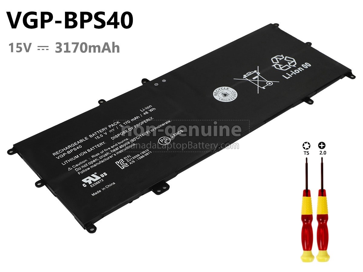 replacement Sony SVF15N1S6C battery